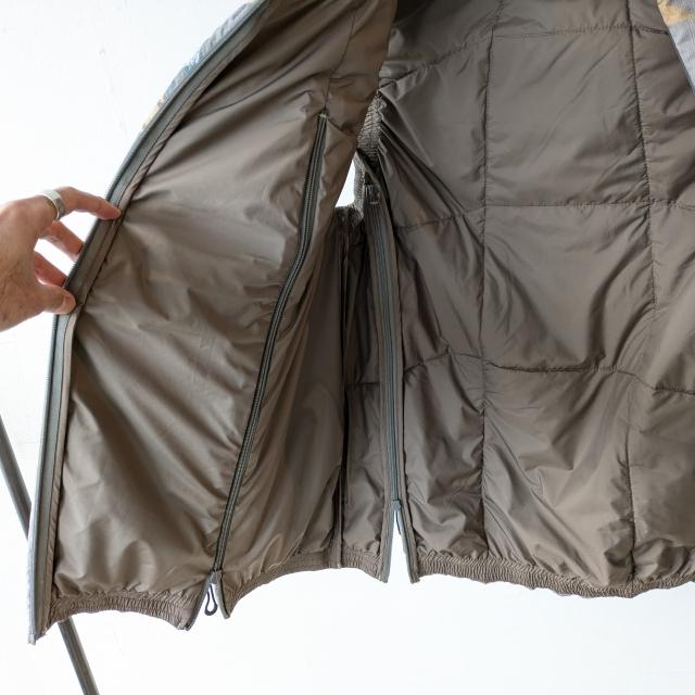norbit　Print Insulation Inner Bush Vest / HNDN-033　（GRAY）