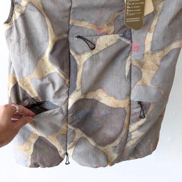 norbit　Print Insulation Inner Bush Vest / HNDN-033　（GRAY）