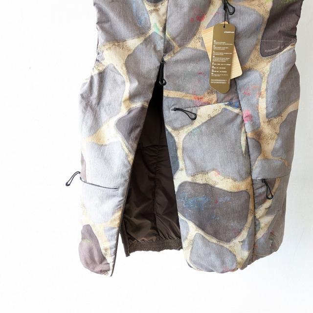 norbit　Print Insulation Inner Bush Vest / HNDN-033　（GRAY）