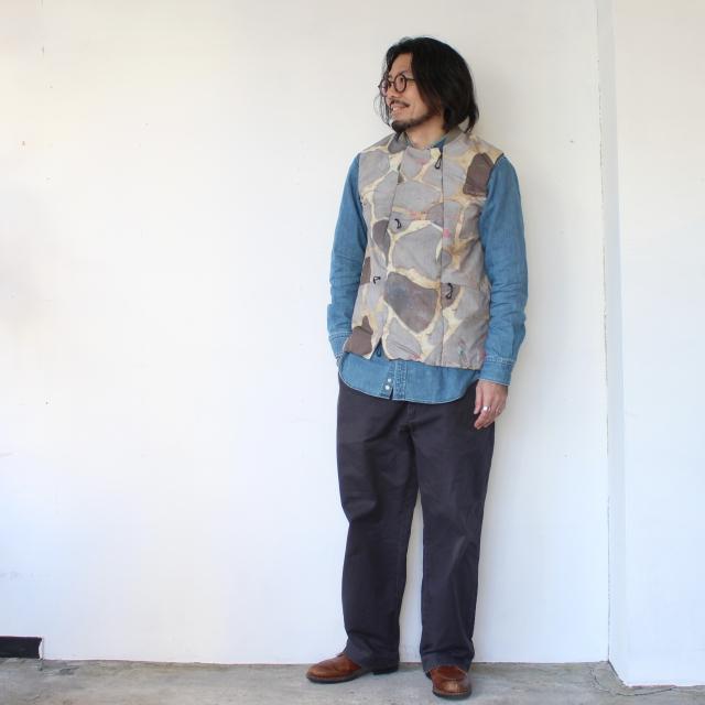 norbit /Denim Field Vest/HNVT-027 デニムベスト norbit / Light OZ Denim Field Vest/HNVT-027 – RAISON D'ETRE ONLINE