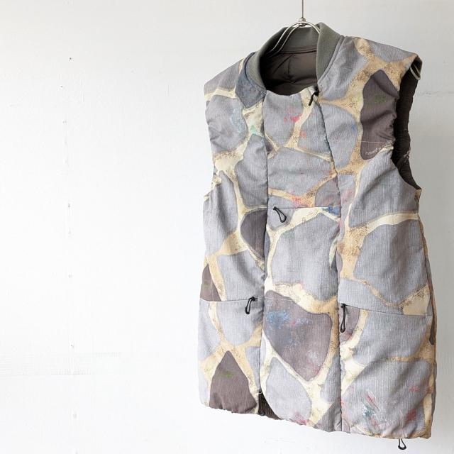 norbit　Print Insulation Inner Bush Vest / HNDN-033　（GRAY）