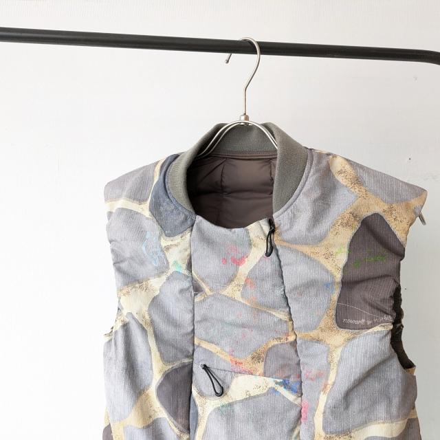 norbit　Print Insulation Inner Bush Vest / HNDN-033　（GRAY）