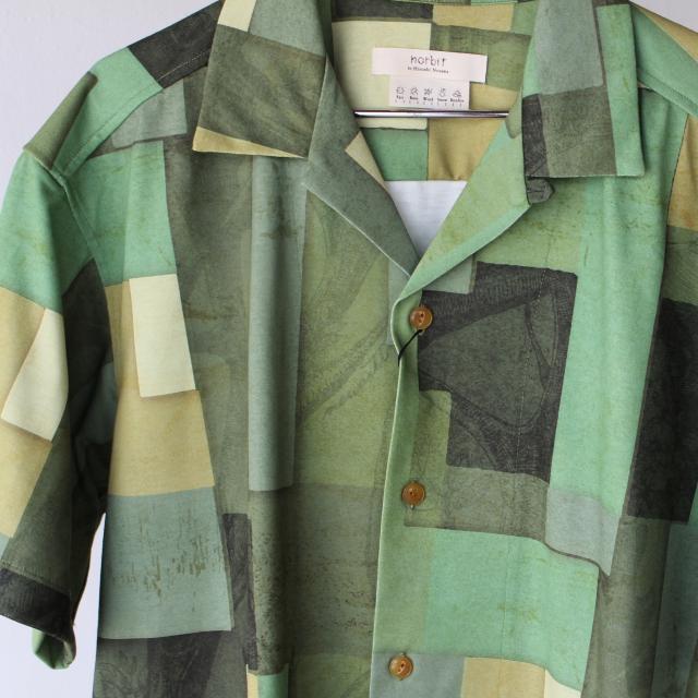 norbit×nowartt　クイックドライ　アロハシャツ　L 中国製 norbit（ノービット） 【15%OFF】norbit アロハシャツ Aloha Shirt （M