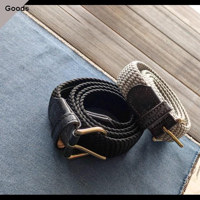 HERITAGE LEATHER メッシュベルト / made in England | 