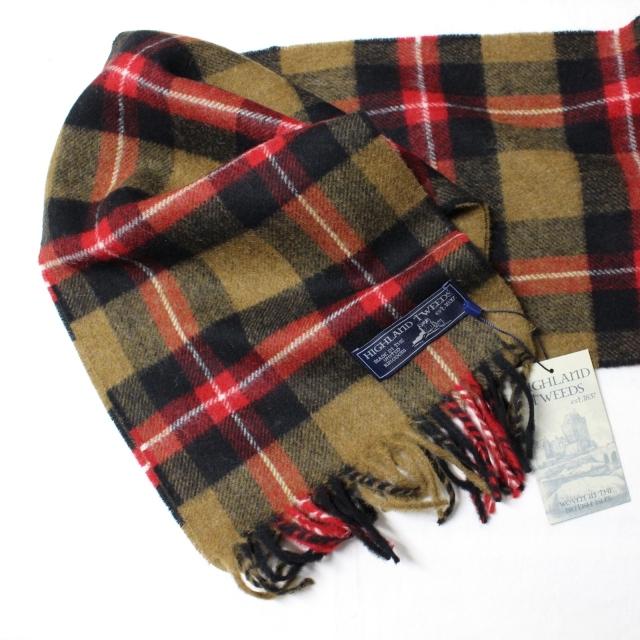 【20%OFF】HIGHLAND TWEEDS チェックストール CHECK STOLE 7カラー | HIGHLAND TWEEDS | 12