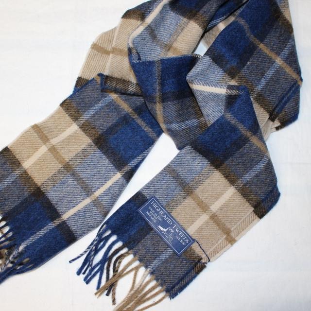 【20%OFF】HIGHLAND TWEEDS チェックストール CHECK STOLE 7カラー | HIGHLAND TWEEDS | 14