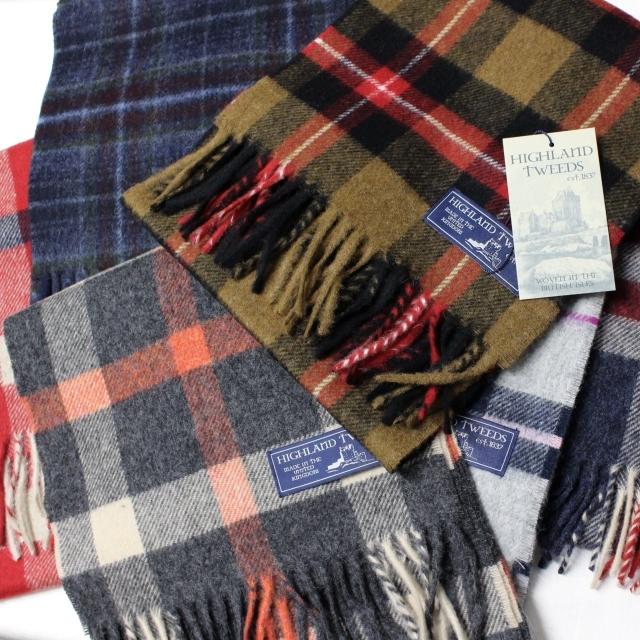 【20%OFF】HIGHLAND TWEEDS チェックストール CHECK STOLE 7カラー | HIGHLAND TWEEDS | 08