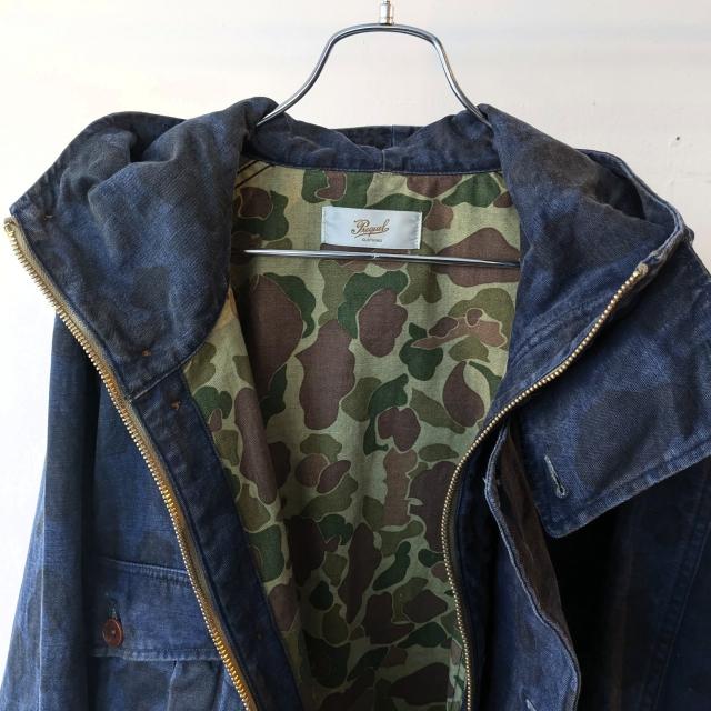 PREQUEL インディゴダックハンターカモフーデッドジャケット Combat Hooded Jacket　（Indigo navy） |  | 16