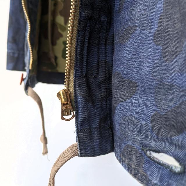 PREQUEL インディゴダックハンターカモフーデッドジャケット Combat Hooded Jacket　（Indigo navy） |  | 18