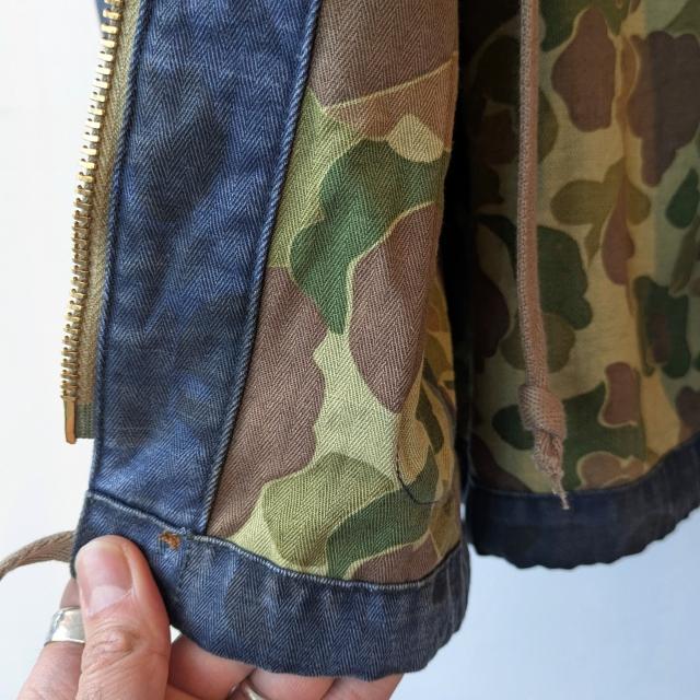 PREQUEL インディゴダックハンターカモフーデッドジャケット Combat Hooded Jacket　（Indigo navy） |  | 20