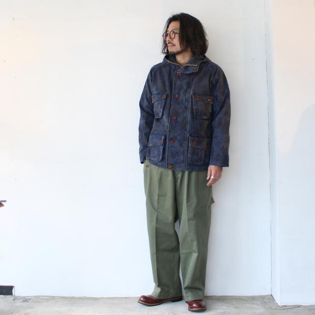 PREQUEL インディゴダックハンターカモフーデッドジャケット Combat Hooded Jacket　（Indigo navy） |  | 07