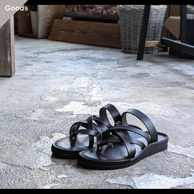 KOVALAM ストラップアンカーサンダル Strap Anchor Sandal-Water repellent　（Black） | 