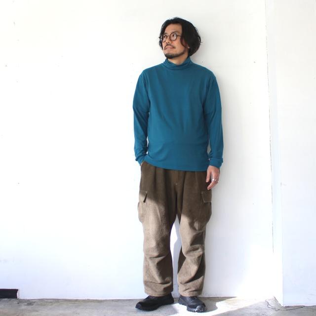 melple プレミアスウェードタートルネック L/S Premiere suede turtle neck L/S | melple | 01