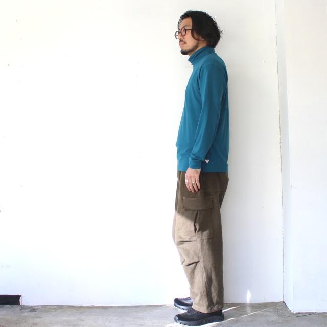 melple プレミアスウェードタートルネック L/S Premiere suede turtle neck L/S | melple | 02