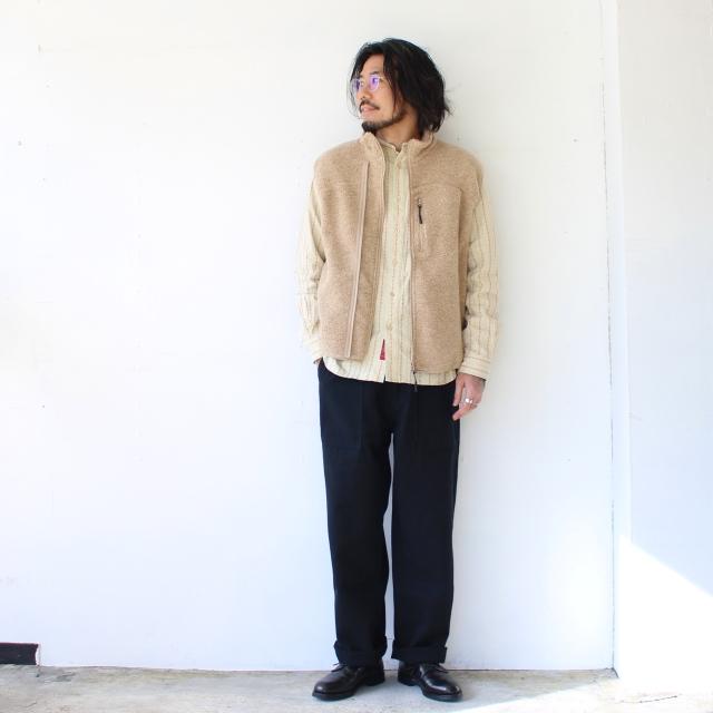 melple ウールパイルベスト Marced Wool Vest / MP4AW012 | melple | 10