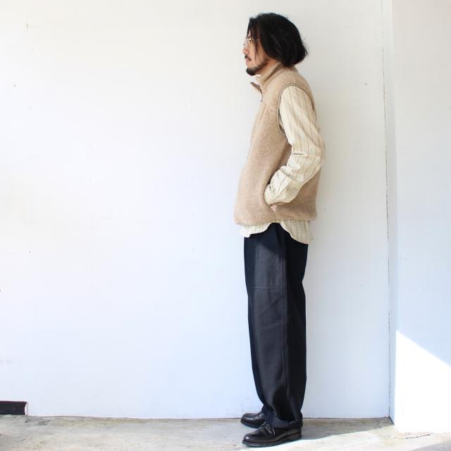 melple ウールパイルベスト Marced Wool Vest / MP4AW012 | melple | 11
