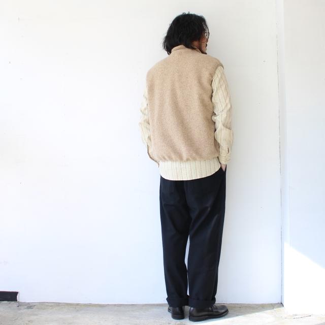 melple ウールパイルベスト Marced Wool Vest / MP4AW012 | melple | 12