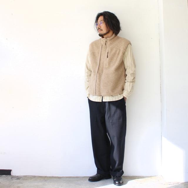 melple ウールパイルベスト Marced Wool Vest / MP4AW012 | melple | 15
