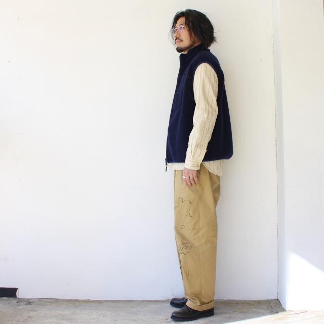 melple ウールパイルベスト Marced Wool Vest / MP4AW012 | melple | 18