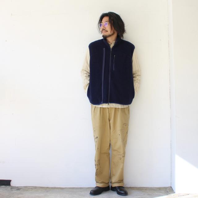 melple ウールパイルベスト Marced Wool Vest / MP4AW012 | melple | 20