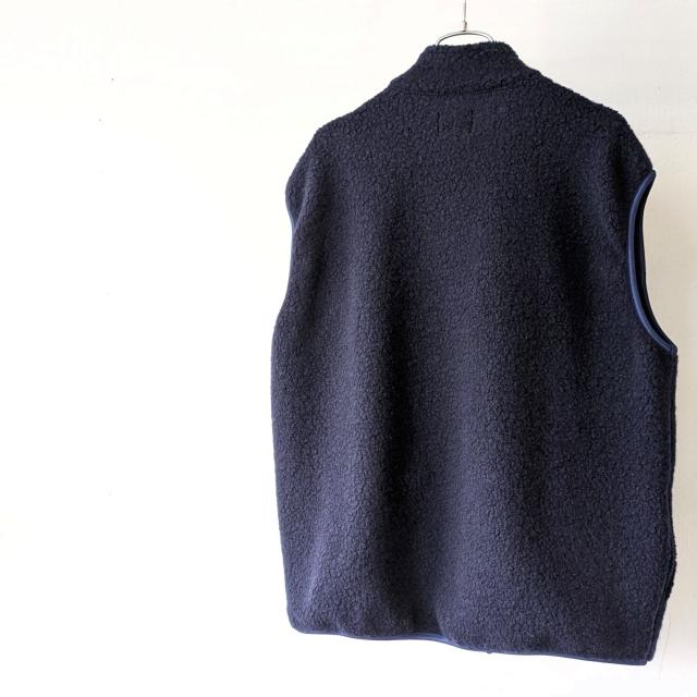 melple ウールパイルベスト Marced Wool Vest / MP4AW012 | melple | 06