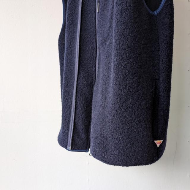 melple ウールパイルベスト Marced Wool Vest / MP4AW012 | melple | 09