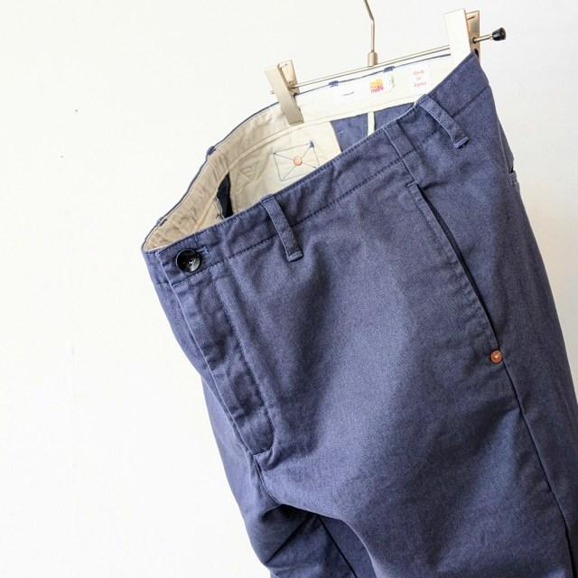 melple チノトラウザー Venice Trousers　（NAVY） | melple | 11