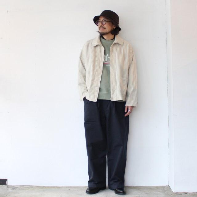 melple プリントスウェットクルー / Pasadena Crewneck Sweat Hang Loose　（SAGE） | melple | 12