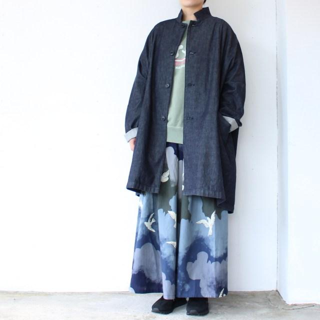 melple プリントスウェットクルー / Pasadena Crewneck Sweat Hang Loose　（SAGE） | melple | 17