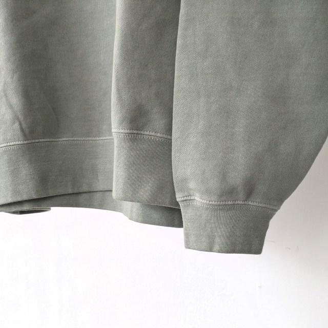 melple プリントスウェットクルー / Pasadena Crewneck Sweat Hang Loose　（SAGE） | melple | 03