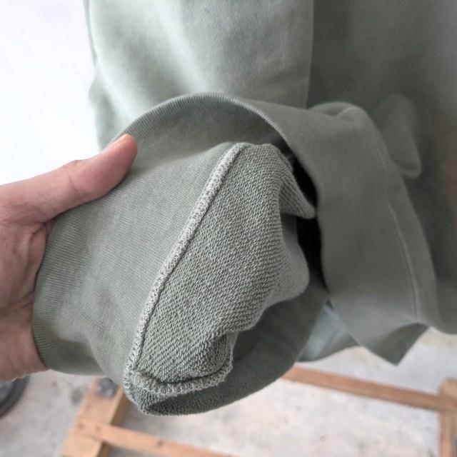 melple プリントスウェットクルー / Pasadena Crewneck Sweat Hang Loose　（SAGE） | melple | 05