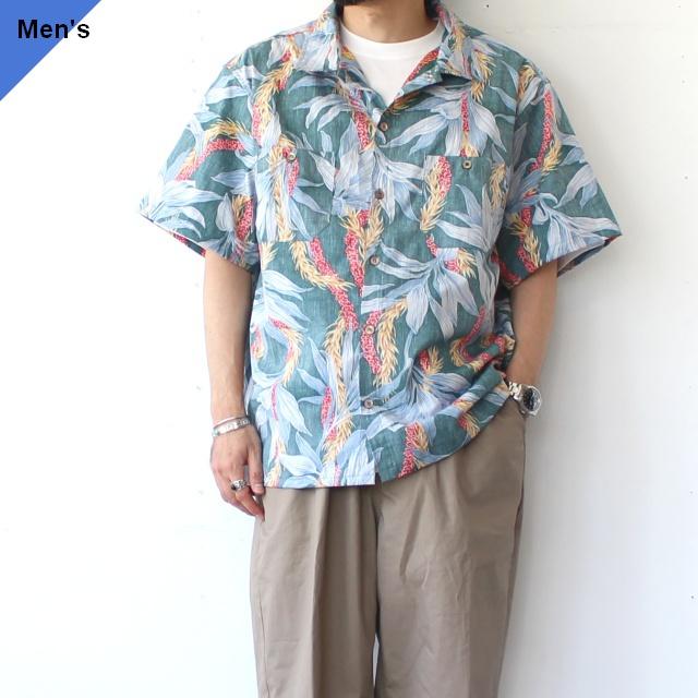 melple アロハシャツ Kaimana S/S Shirt　（Green） | melple