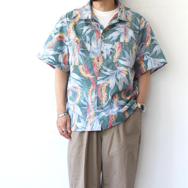 melple アロハシャツ Kaimana S/S Shirt　（Green） | melple | 08