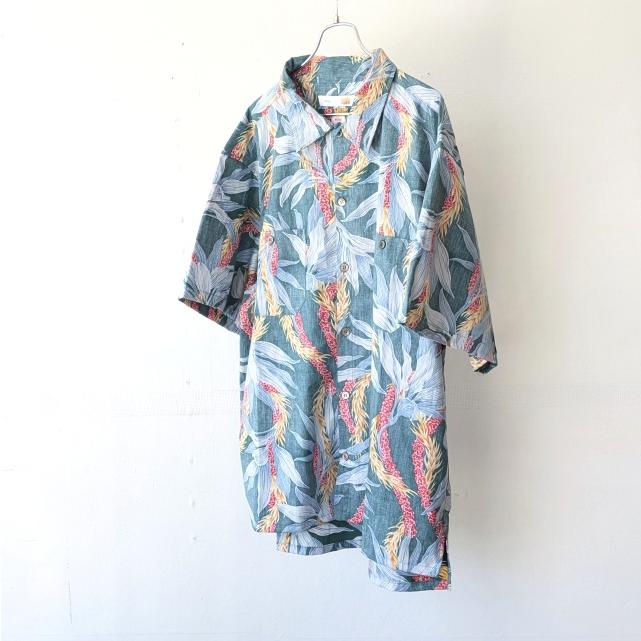 melple アロハシャツ Kaimana S/S Shirt　（Green） | melple | 11
