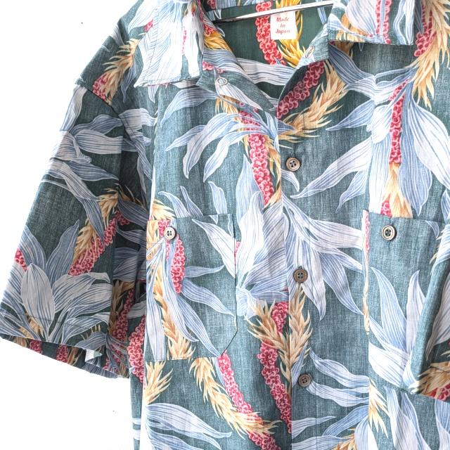 melple アロハシャツ Kaimana S/S Shirt　（Green） | melple | 14