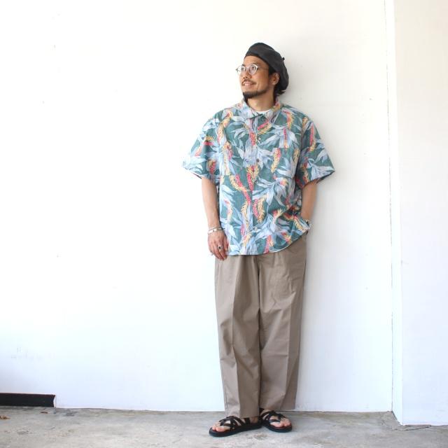 melple アロハシャツ Kaimana S/S Shirt　（Green） | melple | 06