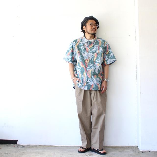 melple アロハシャツ Kaimana S/S Shirt　（Green） | melple | 09