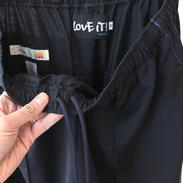 melple サイドラインイージースラックス Venice pants - Hybrid Tropical　（Navy） | melple | 10