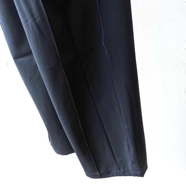 melple サイドラインイージースラックス Venice pants - Hybrid Tropical　（Navy） | melple | 13