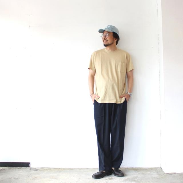melple サイドラインイージースラックス Venice pants - Hybrid Tropical　（Navy） | melple | 18