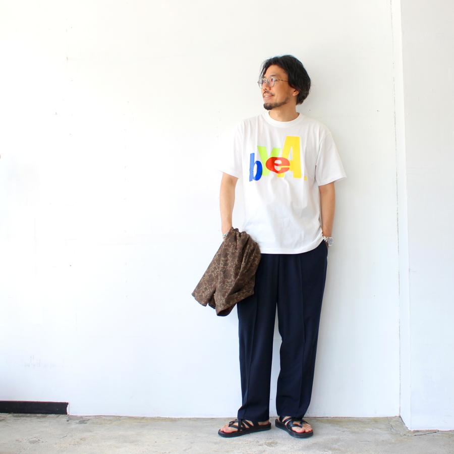 melple サイドラインイージースラックス Venice pants - Hybrid Tropical　（Navy） | melple | 07