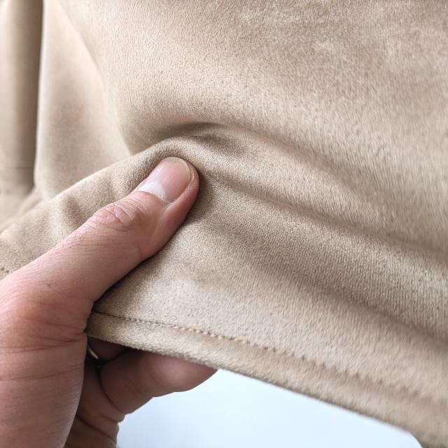 melple ウェスタン刺繍ストレッチECOスウェードシャツ Sebastian Western shirt Eco suede　（Beige） | melple | 16