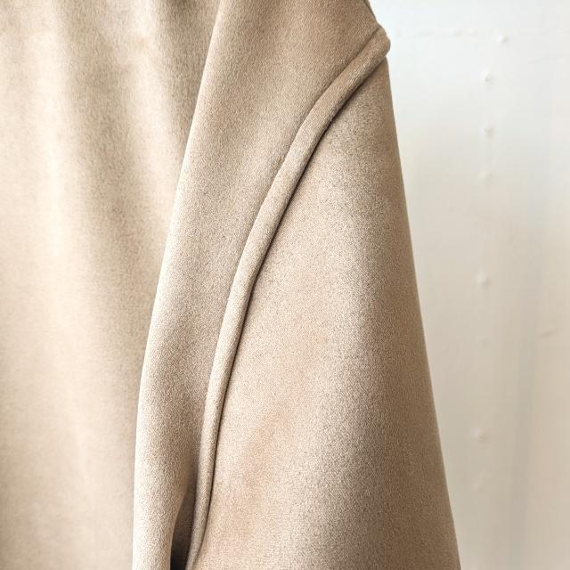 melple ウェスタン刺繍ストレッチECOスウェードシャツ Sebastian Western shirt Eco suede　（Beige） | melple | 18