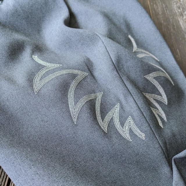 melple ウェスタン刺繍フレアパンツ Sebastian Western Pants / MP6SS007　（Gray） | melple | 10