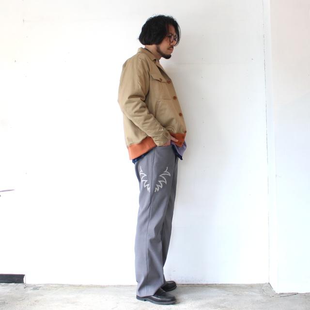 melple ウェスタン刺繍フレアパンツ Sebastian Western Pants / MP6SS007　（Gray） | melple | 19