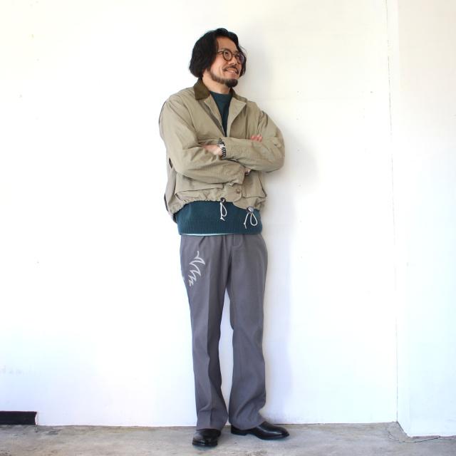 melple ウェスタン刺繍フレアパンツ Sebastian Western Pants / MP6SS007　（Gray） | melple | 08