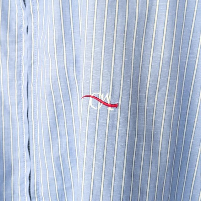 melple 綿麻ストライプドリズラージャケット Westwood Drizzler Jacket　MP6SS008 | melple | 18