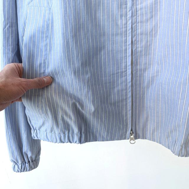 melple 綿麻ストライプドリズラージャケット Westwood Drizzler Jacket　MP6SS008 | melple | 19