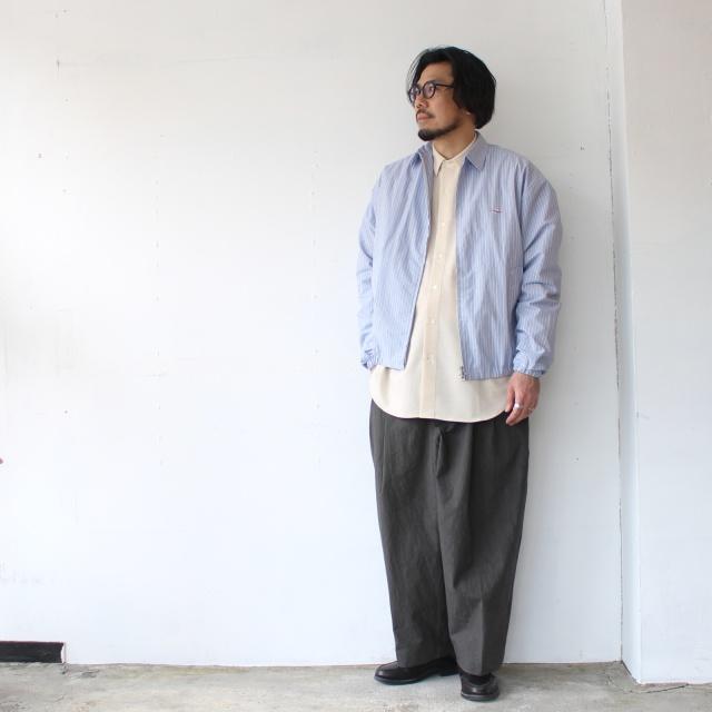 melple 綿麻ストライプドリズラージャケット Westwood Drizzler Jacket　MP6SS008 | melple | 07