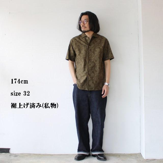 Orgueil 14oz本藍デニムワイドトラウザー / Tailor Jeans Wide Straight OR-102　（ONE WASH） | ORGUEIL | 17